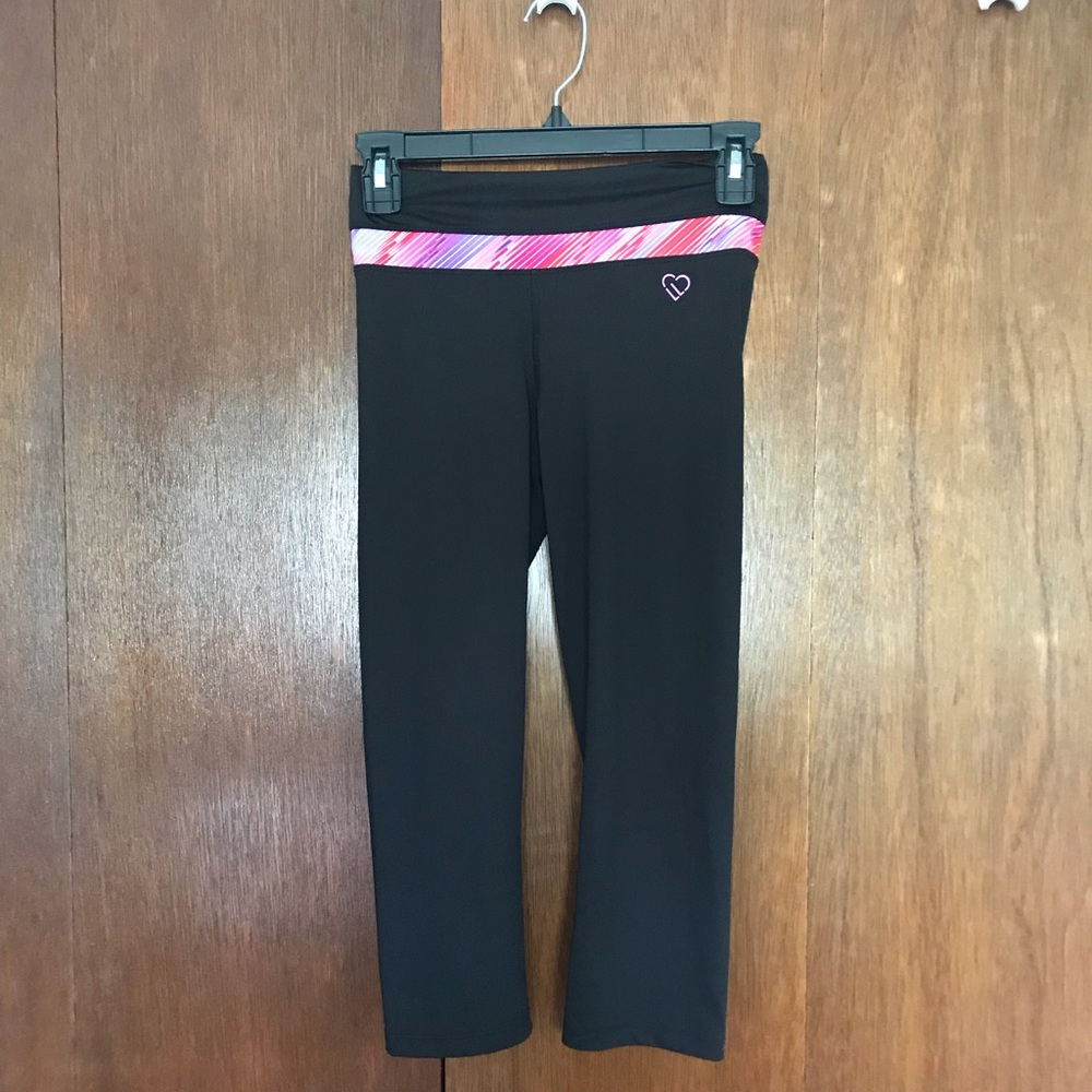 Black workout Capri pants